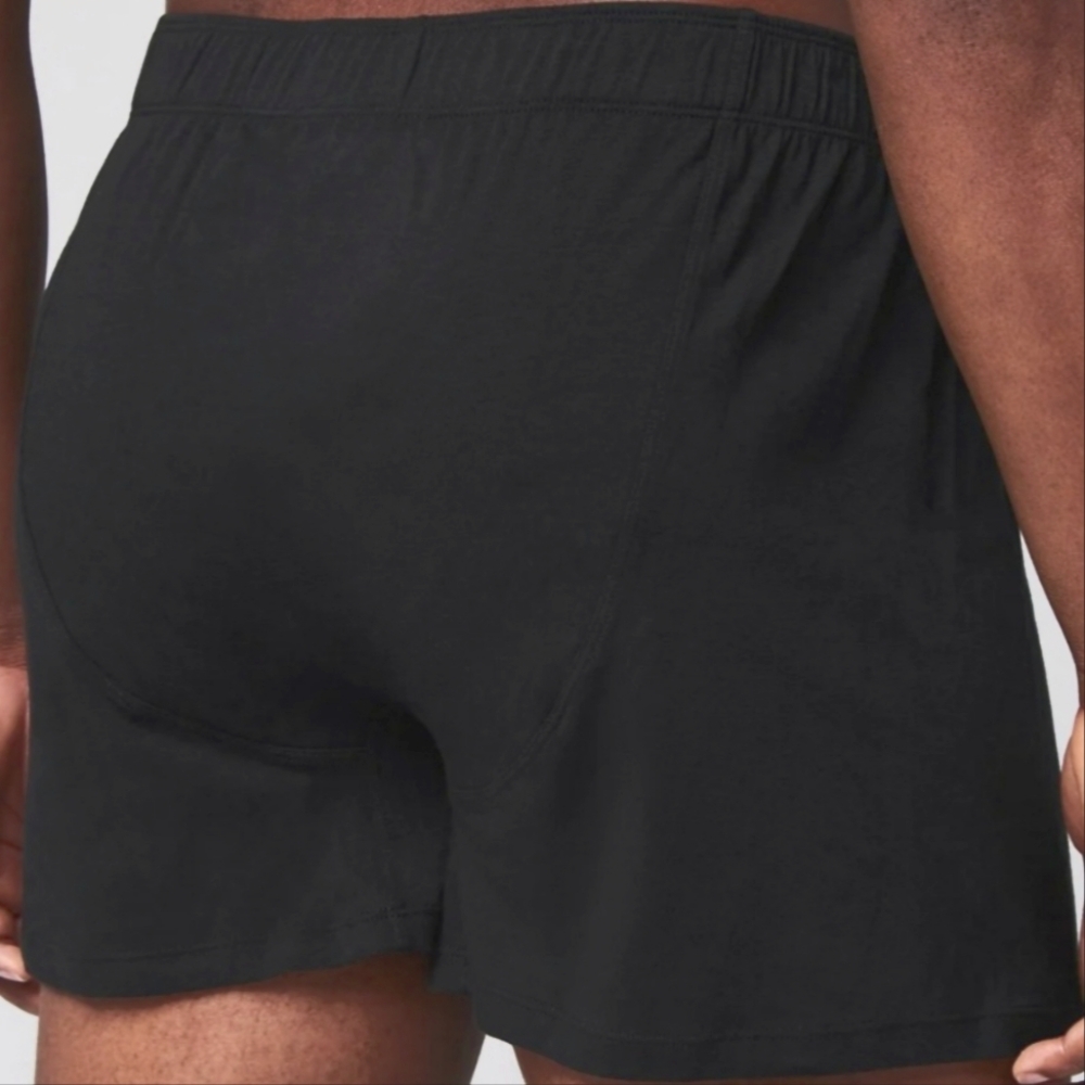 FABLETICS The 24-7 Slim Boxer In Black Size Small New In Package - Picture 2 of 5